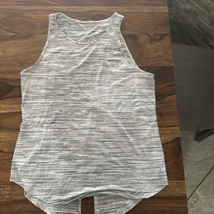 Lululemon size 8 open back yoga tank, very soft, excellent condition